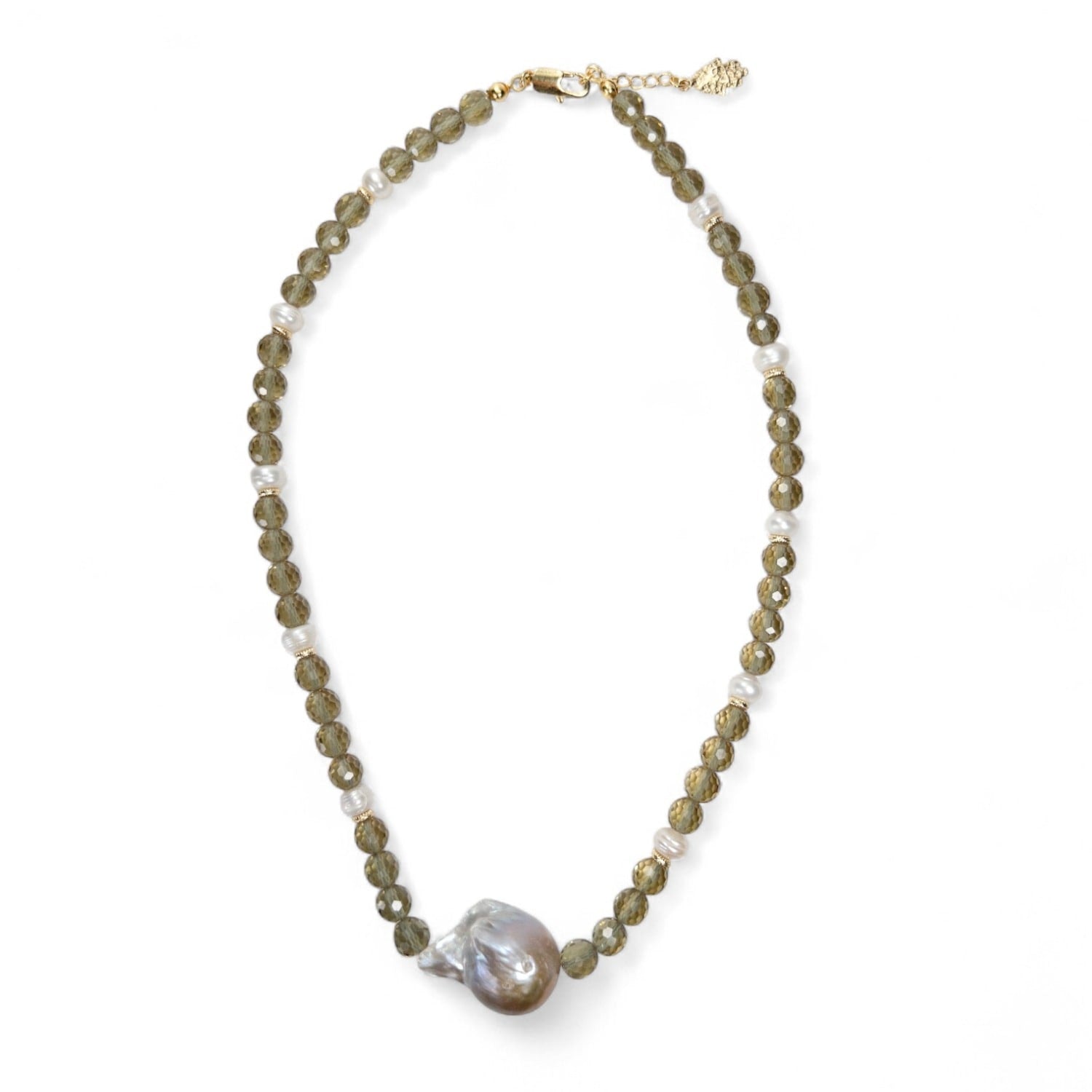 Zultanite Glow Beaded Necklace