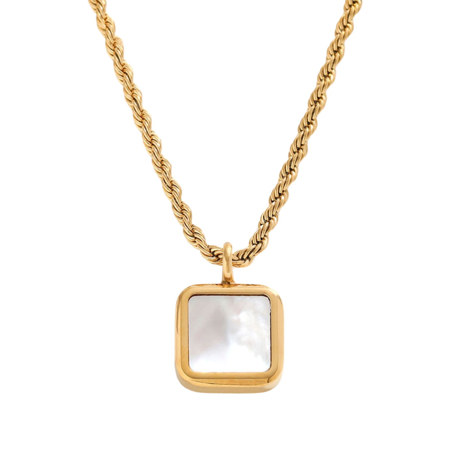 Zya Pearl Pendant Rope Necklace